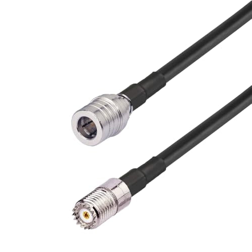MINI-UHF Adapter MINI-UHF Female to QMA Male RG58 Cable 3.3 feet - color: QMA Male to MINI-UHF Female Cable