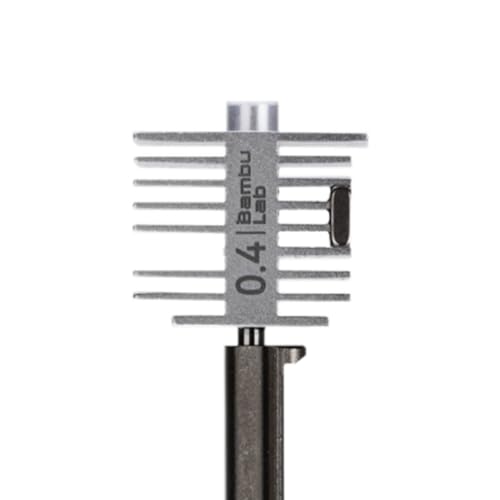 Hotend Stainless Steel Nozzle 0.4mm for Bambulab A1 Series 3D Printer - size: Preto