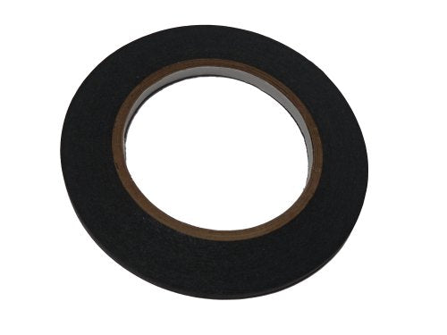 Black Draping Tape for Dress Forms – 3 Rolls | High-Contrast, Easy-Stick Tape for Fashion Design, Pattern Drafting & Seam Placement - color: Black