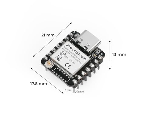Seeed Studio XIAO ESP32S3 (Pre-Soldered) - color: ESP32S3, size: Pre-Soldered