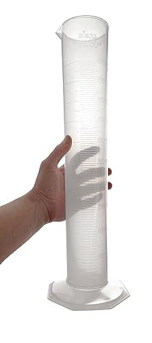 EISCO Graduated Cylinder Set, Class B Polypropylene, 500mL & 1000mL