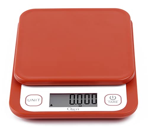 Ozeri® Garden and Kitchen Scale II with 420 Variable Graduation Technology® - color: Burnt Ochre