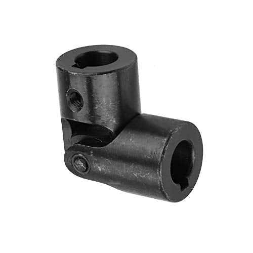 Universal Joint Shaft Coupling 16mm to 32mm Metal Rotatable Motor Connector for RC Boat Car with Set Screws
