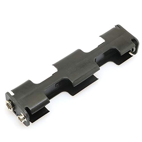 DGZZI 2-Pack 4 x AA Battery Holder with Snap Connector
