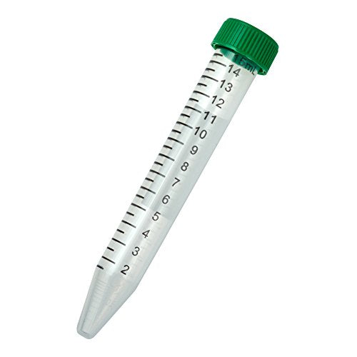 Celltreat 229411, 15mL Centrifuge Tube, Polypropylene, Sterile, (500) - size: 15mL (Case of 500)