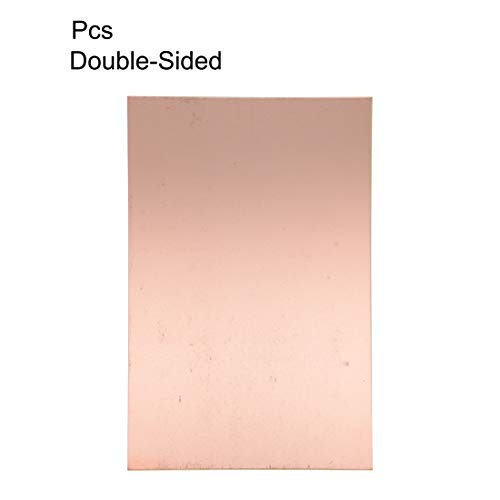 uxcell Double-Sided Copper Clad Laminate PCB Circuit Board, FR4 230x150mm 9.06x5.91 inch, 1.5mm Thickness DIY Prototyping PCB Board, Name Board - size: 230mmx150mmx1.5mm