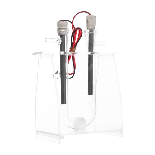 PRETYZOOM Electrolysis Kit Water Electrolysis Demonstration Scientific Apparatus Teaching Aid for Students and Teachers Educational Lab Experiment Equipment 6.49X4.52X2.75In