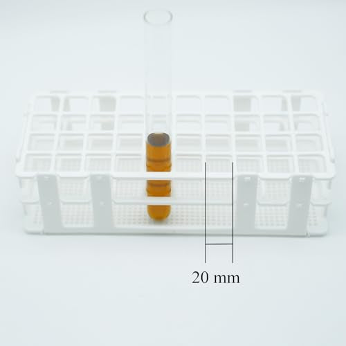 3 Pcs Detachable Plastic Test Tube Rack, 40 Holes Each, 20mm Diameter - color: White, size: 40 Holes-20mm