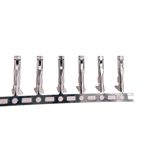 400Pcs 2.54mm Dupont Female Crimp Pin Terminal Kit - size: 400pcs female