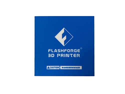 Blue Heated Bed Print Sticker for Build Plate Flashforge Finder 3D Printer 157 x 157mm (2)