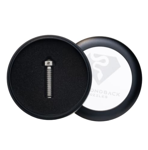 Diamondback Volcano Compatible 3D Printer Nozzle, Diamond Tip, 0.2mm - size: 0.2mm High Temp