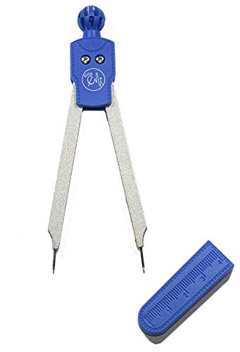 10 Pack - 10 EMI Royal Deluxe EKG ECG Medical Nursing Calipers EKG-100-R-10 - color: Royal 10 Pack