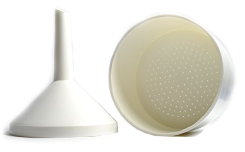 EISCO Buchner Funnel, 9cm - Polypropylene, 2 Parts - Stem Length, 6.5cm - Lightweight, Autoclavable