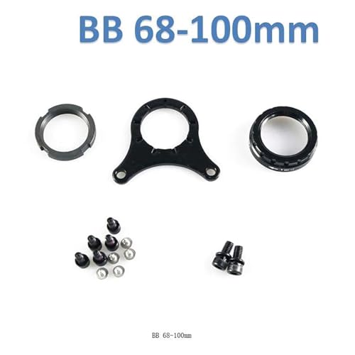 Bafang Handle Lock Nut Mid Motor Mounting Accessary Assembling Parts Electric Bike Installing Parts BBS BBSHD Mounting Bolt and Spacer(for BB:68-100mm Motor)