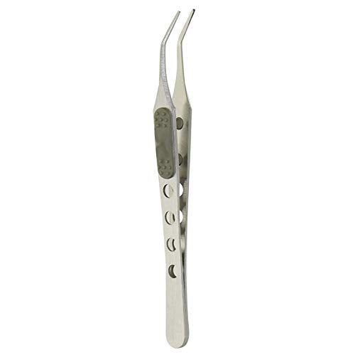 ALLEX Japanese Craft Tweezers Precision Fine Point Tips (Curved), Made in JAPAN, Pointy Tweezers for Crafting, Hobby, Jewelry Detail Work, Japanese Stainless Steel, Silver - color: Silver (Stainless), size: 4.5" Curved