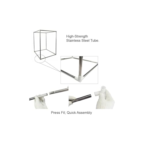Multifunctional 3D Printer Enclosure Ventilation Eliminate Odors Tent Cover - color: Black Edges