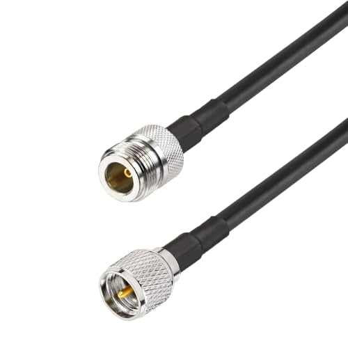 MINI-UHF Adapter MINI-UHF Male to N Female RG58 Cable 3.3 feet - color: N Female to MINI-UHF Male Cable