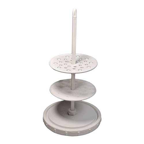 United Scientific 79102 Polypropylene Vertical Pipette Stand, 28 Place