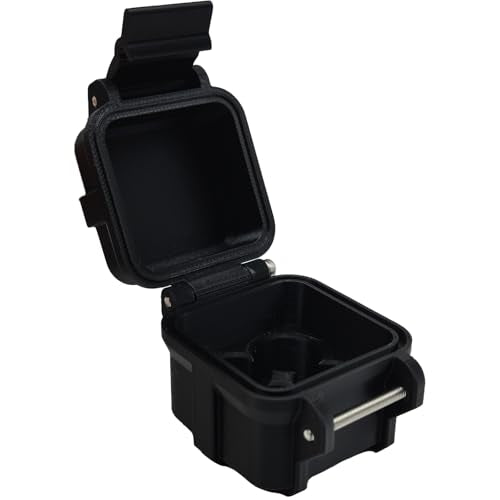 3ml vial storage insert, can hold 4 bottles, durable and impact-resistant storage box, snap-on design, suitable for refrigerator and freezer storage