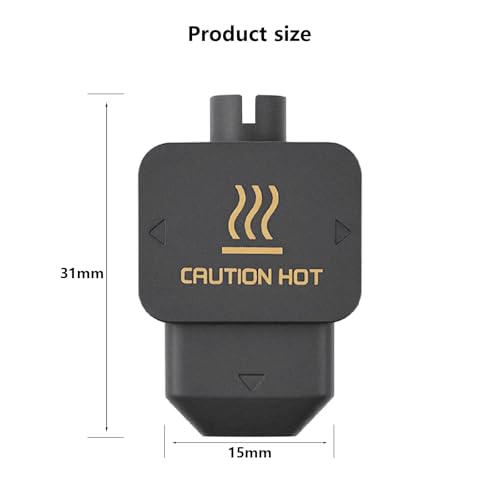 5PCS Silicone Socks for H2D Hotend, Heating Block Nozzle Protect Silicone Cover 3D Printer Parts Accessories for Bambu Lab H2D, High Temperature Resistance & Durable Silicion Sleeve - style: Silicone Socks (5PCS)
