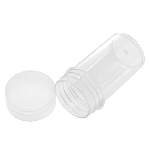 12Pcs Clear Plastic Vials for Diamond Painting Storage