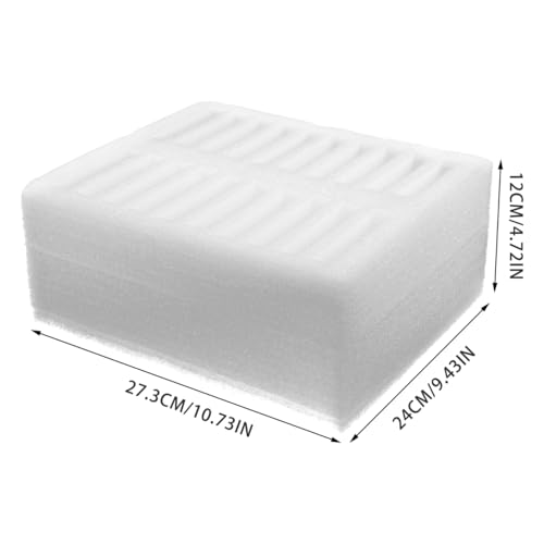 Lurrose Cell Phone Organizer, 20 Slot EPE Foam Storage Box