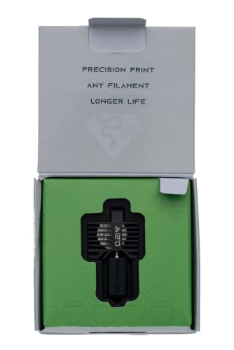 Diamondback Bambu Lab X1E Compatible 3D Printer Nozzle, Diamond Tip, 0.2mm - size: 0.2mm