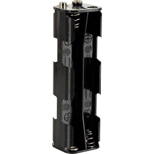 Velleman BH382B Battery Holder for 8 x AA-Cell with Snap Terminals, 1 Grade to 12 Grade