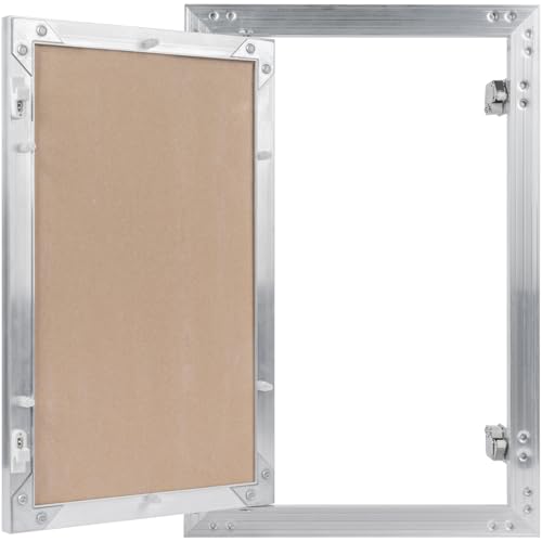 10" x 16" Drywall Access Panel – Aluminum Frame Gypsum Hatch Access Panel for Drywall - Ceiling Inspection Door – Wall Access Panel for Plumbing, Electrical, Utility & Ventilation Access - size: 10 x 16