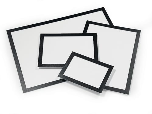 Durable Duraframe Sign Holder, Self-Adhesive, Black, Half-Letter, 2 Pack - color: Black, size: Half-Letter, 5-1/2" x 8-1/2"