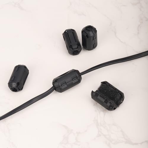 10pcs 3D Printer Cleaning Filter, 1.75mm 3mm PLA Filament Filter Cleaner Universal Anti-Static Dust Removal, 3D Printer Supplies Accessories (Black)