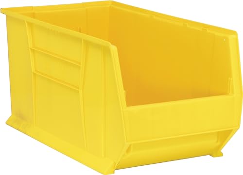 FSE 373-QUS976YL Hulk 30" Container, 29-7/8"L x 16-1/2"W x 15"H, high Impact Polypropylene, Stackable, autoclavable up to 250°F, Yellow