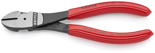 KNIPEX - 74 01 160 Tools - High Leverage Diagonal Cutters (7401160) - style: 6.25-Inch