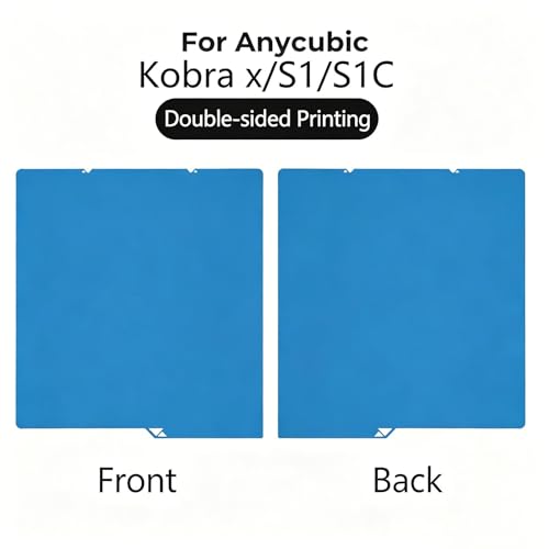 264x276MM Cool Build Plate for ANYCUBIC Kobra S1/Kobra X PEI Sheet - size: 264x276MM