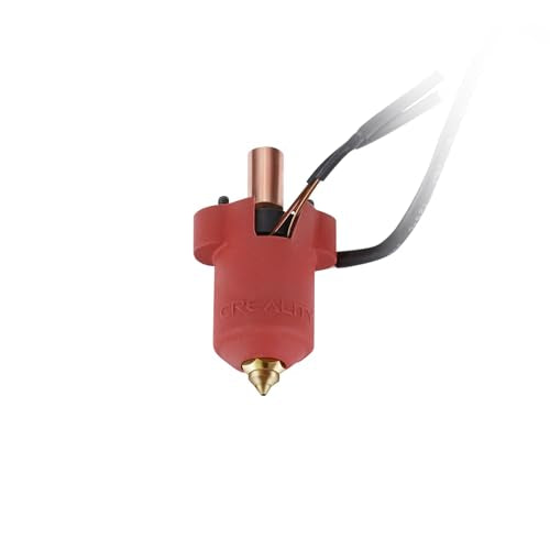 Creality CR-10 SE Ceramic Heating Block Kit, 3D Printer Parts All Metal Heat Break 300°C High Temperature Resistance Hotend Heating Block Kit with 5PCS Brass Nozzles for CR-10 SE