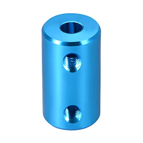 uxcell 5mm to 8mm Bore Rigid Coupling Set Screw L25XD14 Aluminum Alloy,Shaft Coupler Connector for 3D Printers, Motor Accessories,Blue - size: 5mm to 8mm