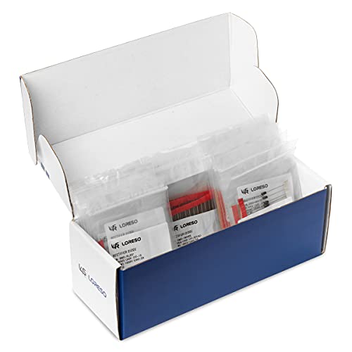 Diode Assortment Kit Box, Pack of 600pcs 20 Models - 1N4001 1N4002 1N4004 1N4007 1N5399 RL207 1N5400 1N5401 1N5404 1N5408 FR107 FR207 HER107 UF4007 1N5817 1N5819 SR5150 1N4148 DB3 1N5349B 30pcs Each - style: Diodes
