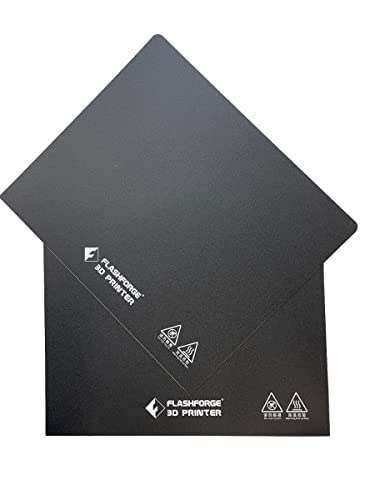 Smilyeez Listing for Flashforge Creator 3 PRO 3D Printer Build Plate Surface Print Sticker (2) - size: Sticker - 2