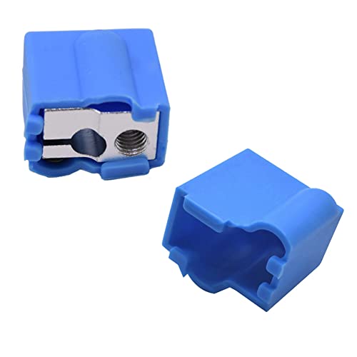 5-Pack Volcano Hotend Block Silicone Sock Cover 300C High Temperature Compatible with Vyper Kobra Max/Kobra Plus 3D Printer Artillery Sidewinder X1 X2 Genius Titan Extruder Hotend