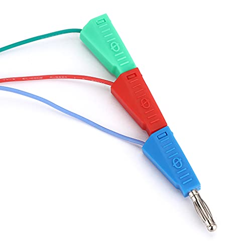 Sumnacon 10 Pcs Stackable Banana Plug to Breadboard Female Jumper Wire