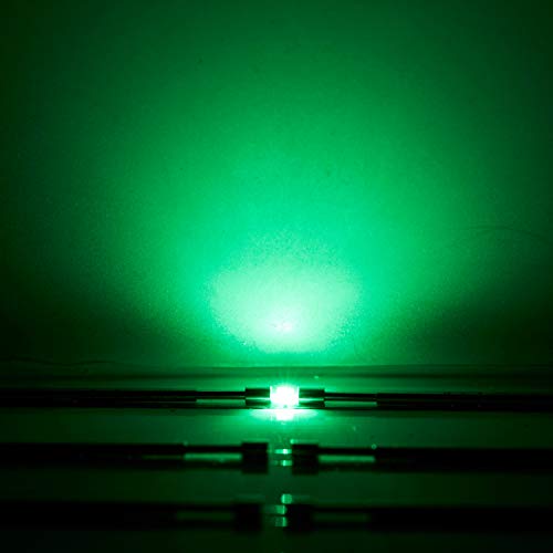 CHANZON 100 pcs SMD 0805 (2mm x 1.2mm) Green LED Diode Lights (DC 3V 20mA) - color: C) Green (100pcs)