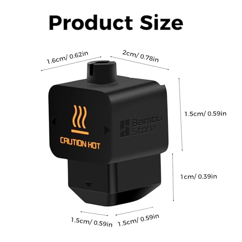 Bamboo Original 3PCS Hotend Silicone Sock for Bambu Lab H2 Series,Hotend Heater Block Silicone Cover,High Temperature Resistance,Compatible with H2D/H2C/H2S 3D Printer - style: H2 Series Silicone Sock