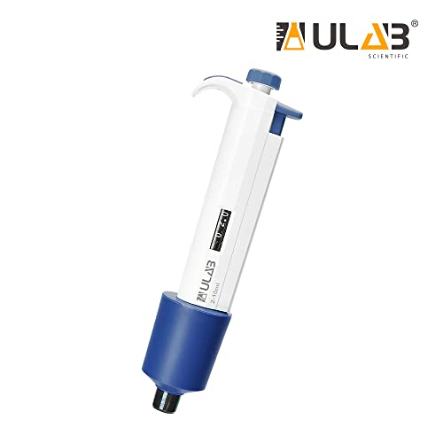 ULAB Single Channel Pipettor, Adjustable Volume Micro Pipettes, Vol.Range.2-10ml, ULH1023 - style: 2-10ml