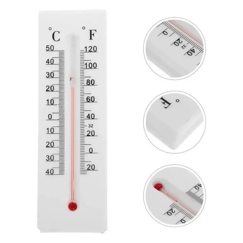 Hidden Key Hider Outdoor thermometerhide Diversion Safe Spare House Storage Box Decorative Thermometer Secret Compartment Geocaching stash Money Coin wall Mount Digital Temperature Gauge