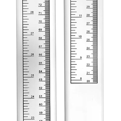 Aluminum Alloy Height Measurement,Adult Child Height Measure 8-82 inch/20-210 cm/Unit with cm & inch,for Home,Office,Gym,Medical Examination,Medical,School - color: dark blue-height measuring rod-2