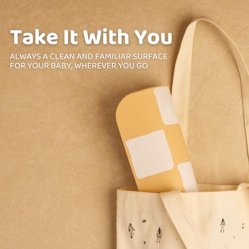 APLAINR Silicone Kids Placemats, Set of 2, Oat Cream - color: Oat Cream
