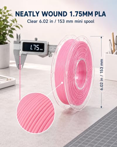 BESPORTBLE PLA 3D Printer Filament Bundle 2KG, 8 Colors, 1.75mm, 250g Each - color: Rainbow Colors-8 Colors, size: 2KG