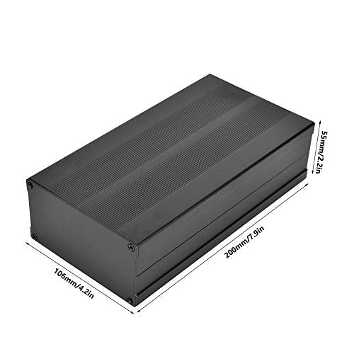 Aluminum Project Enclosure Box Electronic Case for PCB Circuit Board DIY Instrument Dust Proof Protection