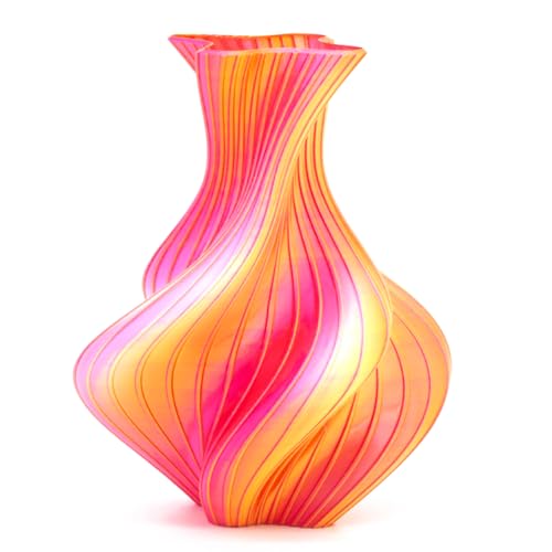Silk Dual Color Gold Peach Red PLA 1.75mm 1kg Shiny 3D Printer Filament FDM - color: A_pla-2ssc-06 Silk Gold+peach Red