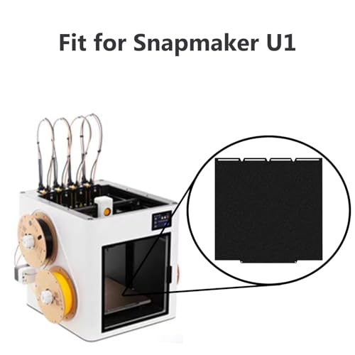 for Snapmaker U1 Build Plate Double Sided PEI Textured Hotbed Mat - color: For Snapmaker U1